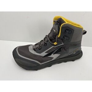 Altra Lone Peak All-Weather AL0A4VQH270 Men's Hiking Boots Gray Yellow, 11.5
